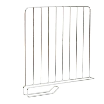 

3 Pcs Closet Wire Shelf Divider Board Shelf Rack Holders White Wardrobe Cabinet Partition Division