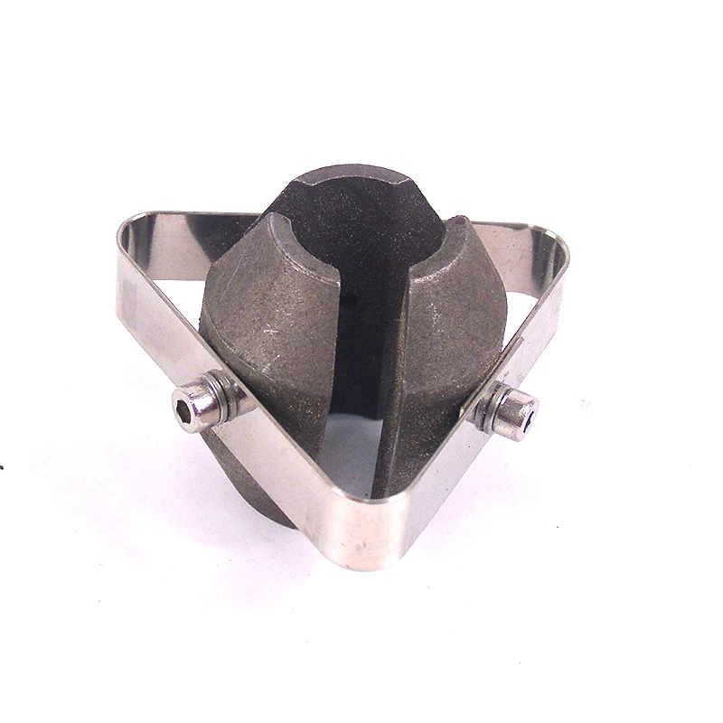 

Dredge machine accessories 75 type 80 type 100 pipe dredging machine clamping block lock core sewer dredging machine triangle pi