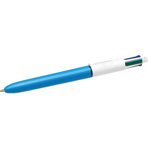 Bic - Recharge stylo à bille 4 couleurs (1.0mm/bleu )