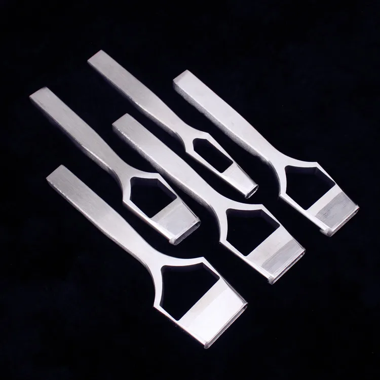 

Leather Craft Belt Band Oval Hole Punch Tools Stitching diy strap oblate Cutter chisel Tools/set