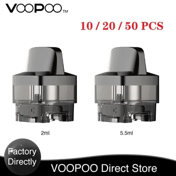 

New Original 5pcs/10pcs/50pcs VOOPOO VINCI Replacement Pod Cartridge 5.5ml Capacity without coil for VOOPOO VINCI Mod Pod VW Kit