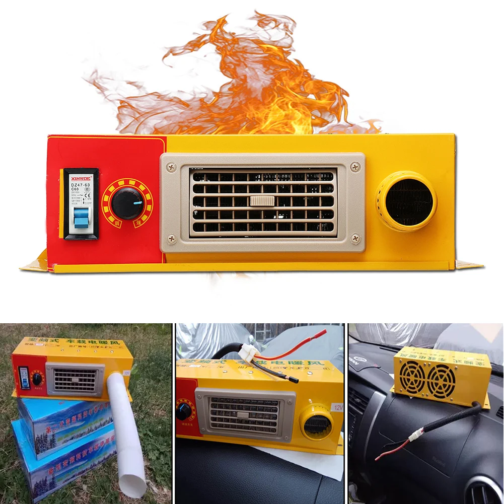 12V 24V автомобиль Напряжение регулирование размораживания обогреватель теплее Универсальный электрический нагреватель Авто кондиционер Приспособления лобового стекла автомобиля