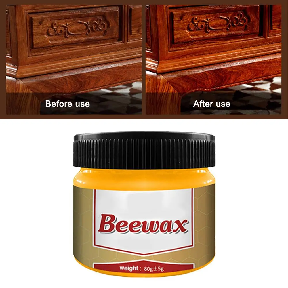 Деревянный приправа Beewax натуральный чистый воск древесины приправы Beewax комплексное решение мебель уход, полировка пчелиный воск для уборки дома