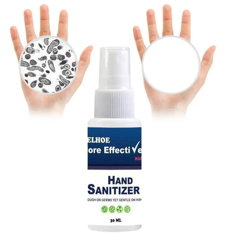 

30ML Mini Hand Sanitizer Disposable Disinfection Household Cleaner Spray Travel Portable Moisturizing Hand Sanitizer