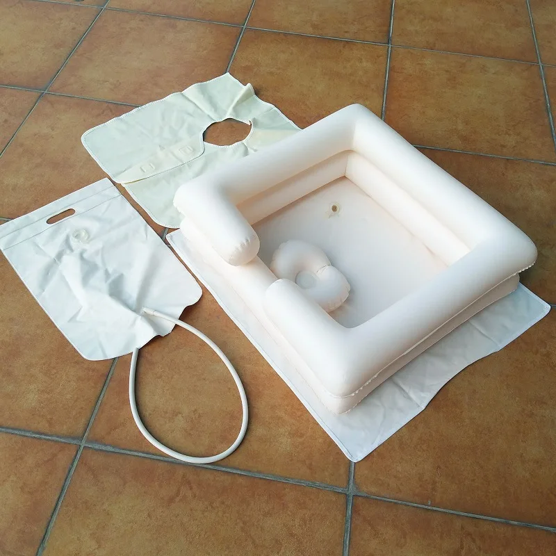 

Environmentally Friendly PVC Inflatable Medical Care for Shampoo Basin Inflatable Folding Patient Multi-functional China Mobile