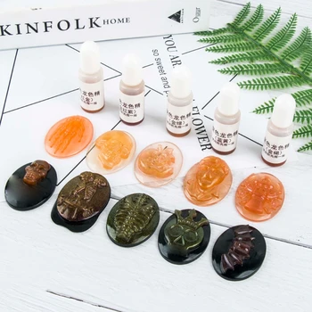 

10 Colors Color Shift Pearl Resin Pigment Aurora Chameleons Resin Pigment Kit