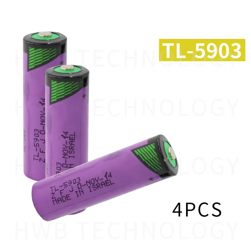 4 шт. оригинальный новый TADIRAN TL 5903 ER14500 14505 3 6 V AA PLC литиевая батарея бесплатная