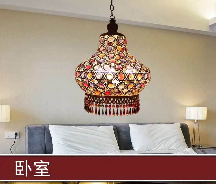 Экзотический Средиземноморский стиль Подвесная лампа для коридора ...