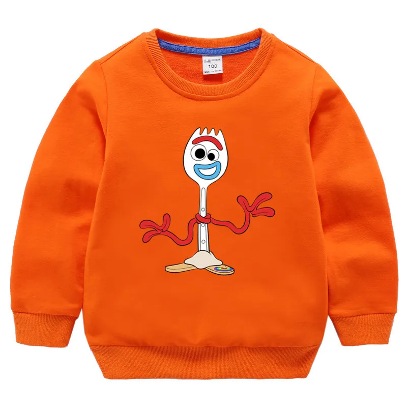 Детский свитер Forky Toy; детская осенне-зимняя толстовка с капюшоном; Рождественская одежда черного цвета в пятницу