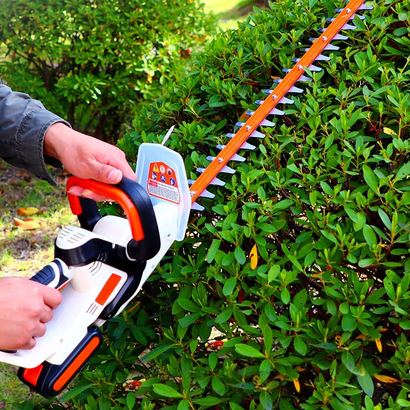 Cordless Electric Hedge Trimmer 20v Li-on Garden Shear Tools Household Pruning Mower Hedge Trimming Machine Mdhta20 Hedge Trimmer -