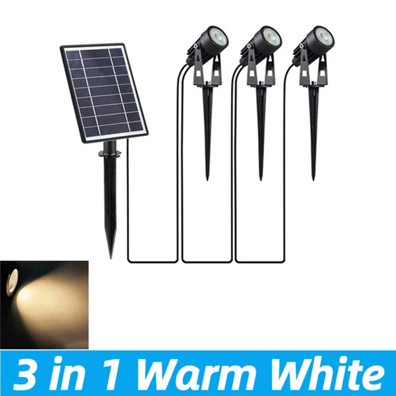 led solar garden lights LED Solar Light IP65 Waterproof Solar Pathway Lighting Decoration Outdoor Solar Lights Garden Lamp Spotlight Landscape Lamp Lawn solar post cap lights Solar Lamps