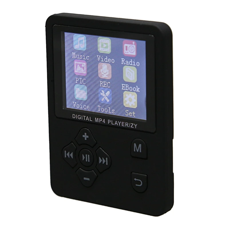 1,8 дюймовый ЖК-экран Mp3 Mp4 плеер Поддержка до 32 Гб Tf карта памяти Hi Fi fm-радио мини Usb музыкальный плеер Walkman(черный