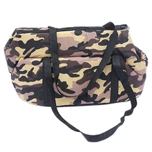 Сумка на плечо, камуфляжная, на молнии, многофункциональная, для питомцев, модная, портативная, для щенков, сумка, для путешествий, для собак, переноска, грязеотталкивающая, подарок