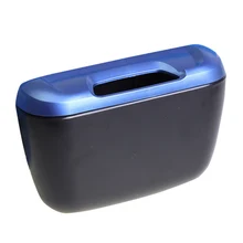 Мини Автомобильный мусорный ящик портативный черный ящик для мусора автомобильный ящик для хранения Автомобильная корзина для мусора Авто интерьерные аксессуары