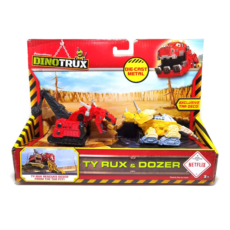 Динозавр Dinotrux грузовик съемный динозавр игрушечный автомобиль мини модели новые