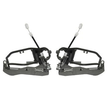 

2Pcs Car Interior Door Handle Bracket Front Left Side + Front Right Side For Bmw X5 E53 2000-2007 51218243615 51218243616