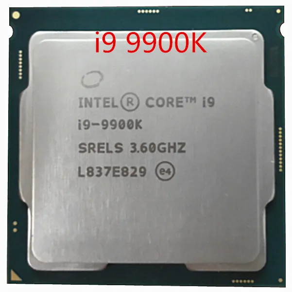 Процессор Intel Core 3 6 ГГц 8 ядер 16 потоков офисный ПК I9 9900K процессор для передачи