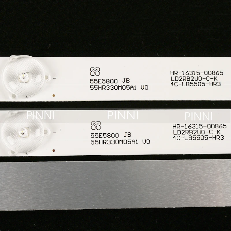 New customized version for TCL D55A561U L55E5800A-UD LED light bar 4C-LB5505-HR3/2 55HR330M05A1 V0 led strip