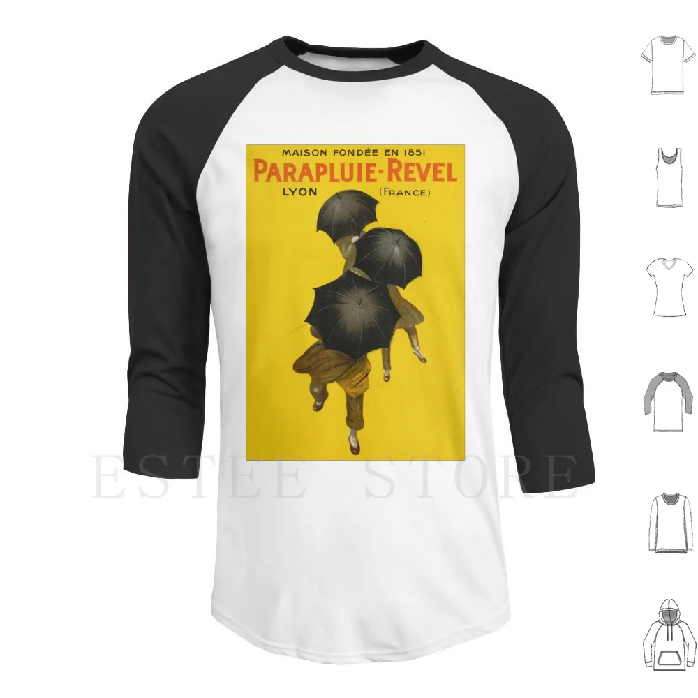 Leonetto Cappielle-Parapluie-Revel, 1922, Felpa Con Cappuccio Poster Art Deco Manica Lunga 1920 1930 1920S 1930S Art Art Art Art