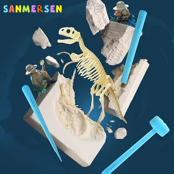 

Novelty Toys Jurassic Dinosaur Fossil Excavation Toys Simulation Archaeology Games Educational Learning Toy Best Gift For Kids