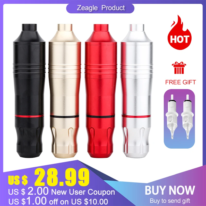 

Tattoo Machine Pen Motor for Liner Shader Tattoo Gun Machine Quite Stonger Motor Professional Rotary Tatto Pen
