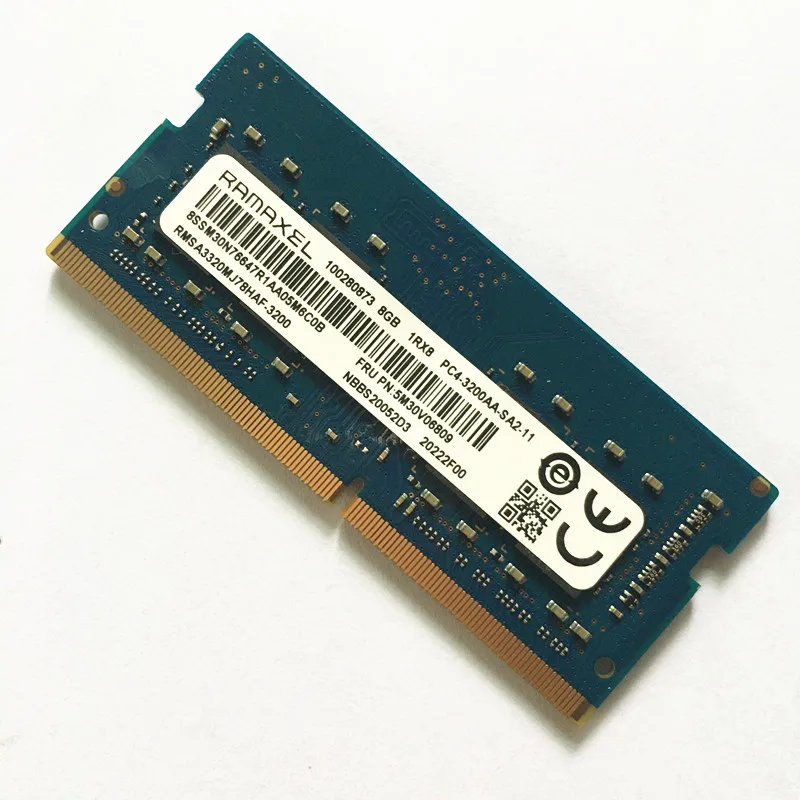 RAMAXEL DDR4 8GB 3200 RAM 8GB 1RX8 PC4-3200A-SA2-11 ddr4 3200mhz