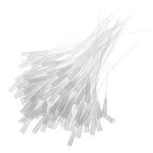 Aplicador de cola para garrafa, aplicador de cola de plástico com micro pontas, tubo para dropshipping de artesanato, laboratório, adesivos, 100