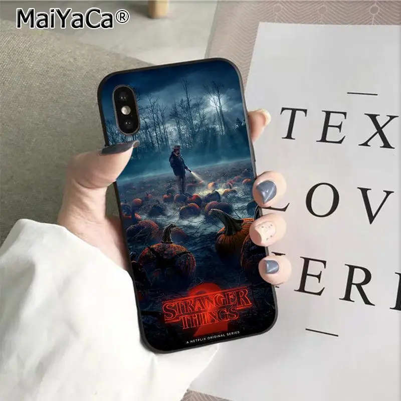 18 MaiYaCa ТВ Финн вольфхард странные вещи Модный чехол для телефона Apple iphone 11 pro 8 7 66S Plus X 5s SE XS XR XS MAX fundas - Цвет: 18