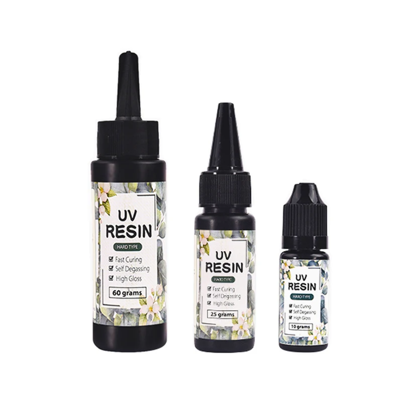 Hard UV Resin Glue Crystal Clear Ultraviolet Curing Epoxy Resin UV Glue