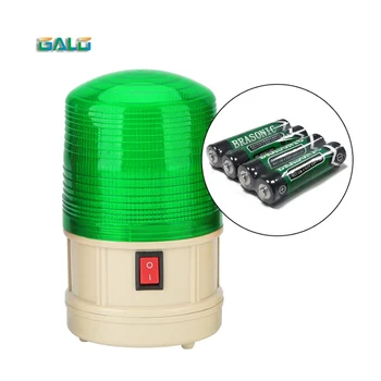 

Popular LTE-5088 Battery powered DC 6V LED screen flash LED strobe Alarm red yellow warning light