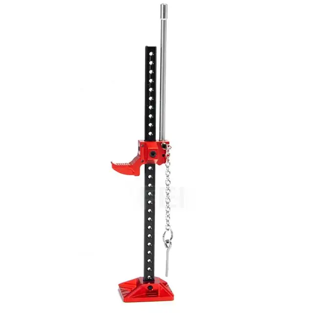 AJRC Durable RC Rock Crawler Slideable Metal Jack Tool for Axial TRX-4 SCX10 TAMIYA CC01 RC4WD D90 D110 TF2 1:10 Accessories