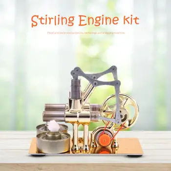 

Technology Scientific Power Generator Stirling Engine Hand-eye Coordination Hand Flexibility DIY Miniature Motor Model