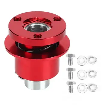 

Car Universal 360 Steering Wheel Quick Release Disconnect Hub 3 Hole Fast disassembly