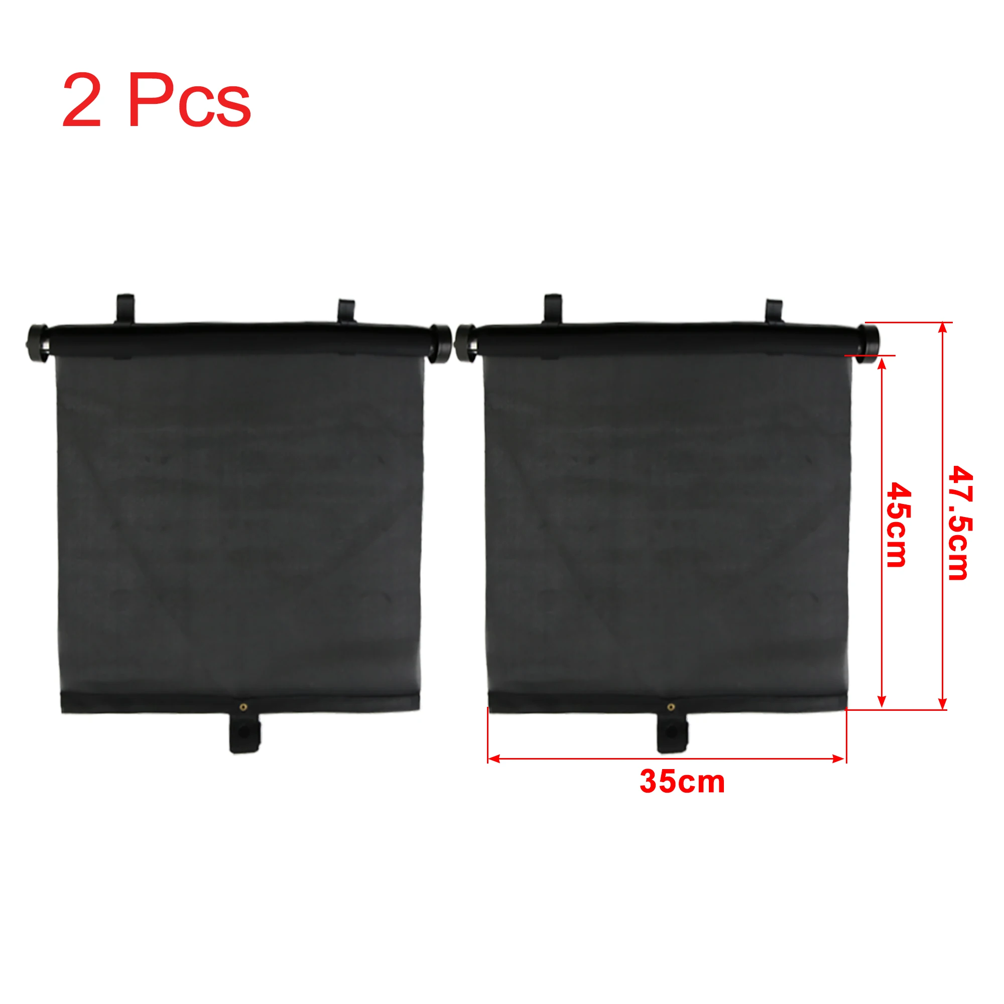 Uxcell 35x45 см пара автомобильных фотоштор экран для детской шторки блокировка
