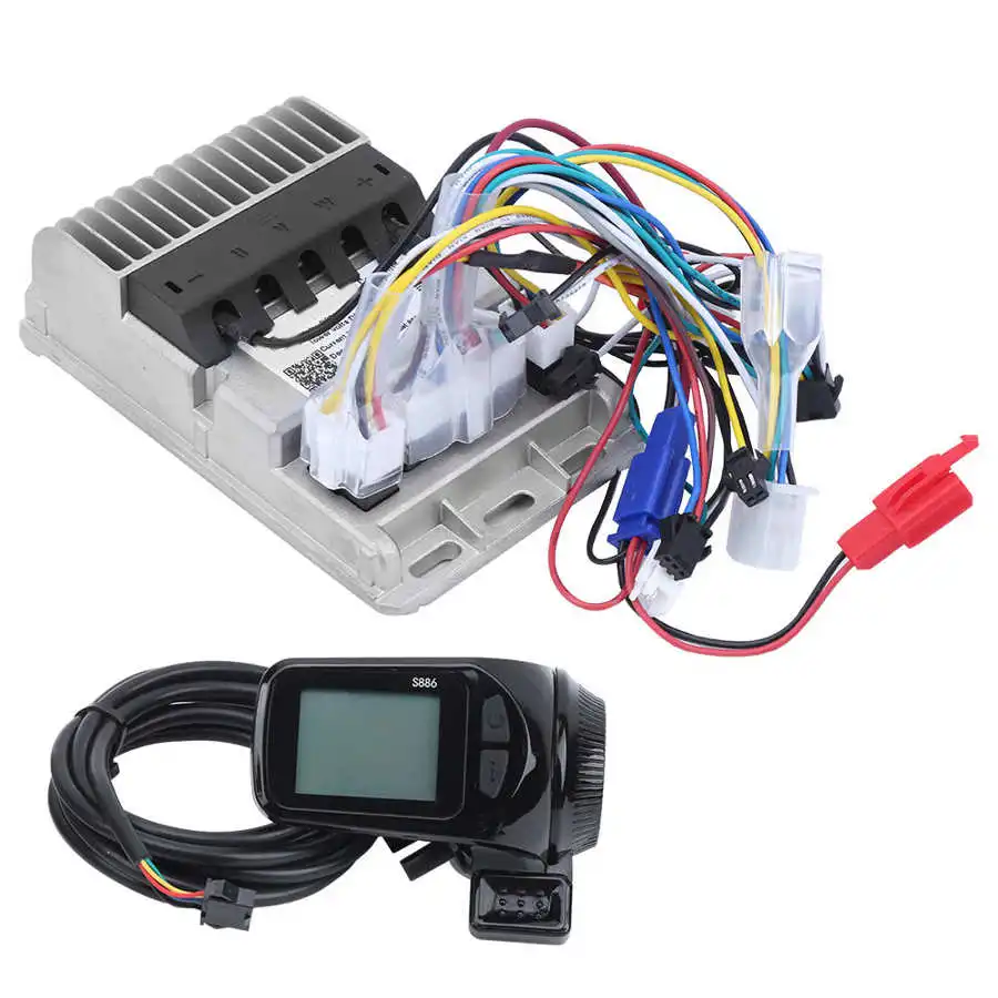 Details about   36/48V 500W Electric Tricycles 3‑mode Sinusoid Brushless Controller LCD Set Part