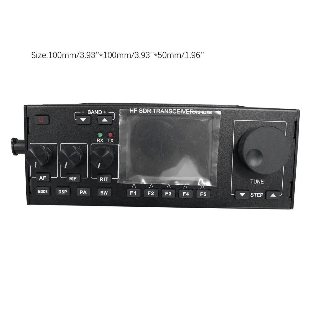 RS-928/RS-958 SSB HF SDR Transceiver 15W Power Mobile Radio RX:0.5-30MHz TX:All ham Bands Multifunctional Instrument