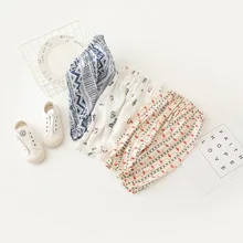 Стиль, детские штаны с защитой от комаров, ku bao, ширина по спине, шаровары для детей 1-5 лет, размер 80120