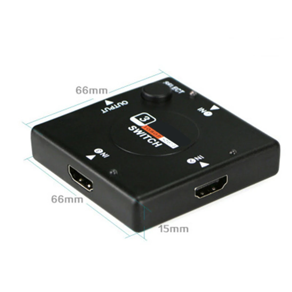 3 портовый переключатель HD автоматический сплиттер для видео HDTV 1080p входа 1