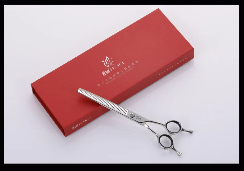Fenice 7,0 дюймов профессиональные филировочные ножницы для собак JP440C ножницы для ухода за домашними животными инструменты для стрижки собак