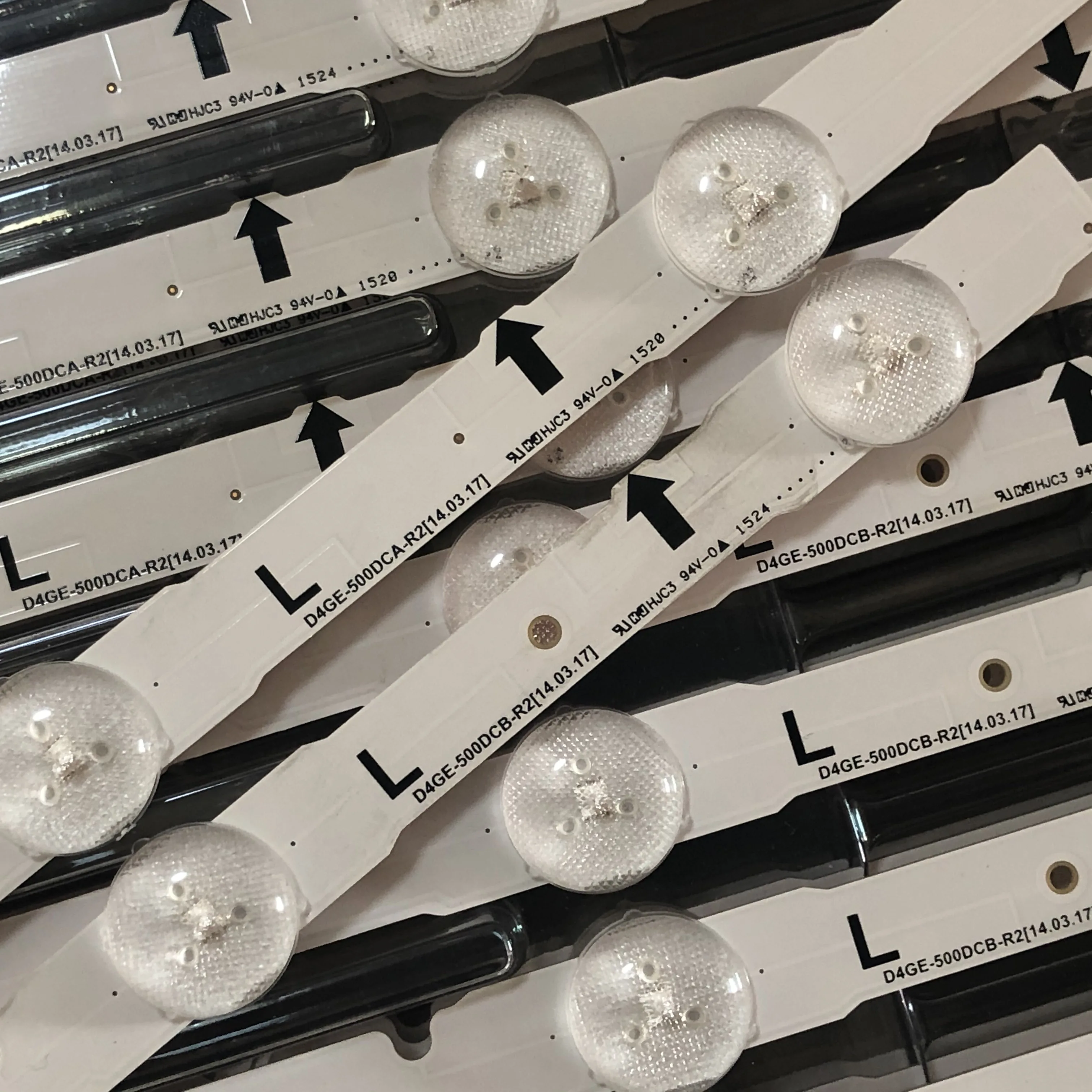 UE50H5000 UE50H5500 UE50H6200 UE50H6400 UE50J5100 UE50J5500 UE50J6200 D4GE-500DCA-R2 D4GE-500DCB-R2용 LED TV 백라이트 스트립