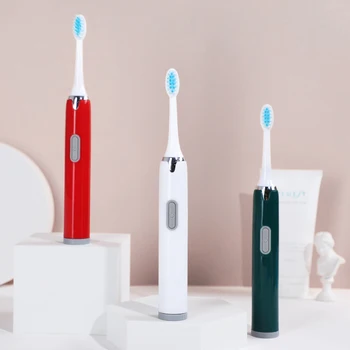 

Free Shipping AZK Sonic Electric Toothbrush with 3 Brush Heads Automatic Dental Teeth Brush IPX7 Waterproof Toothbrush