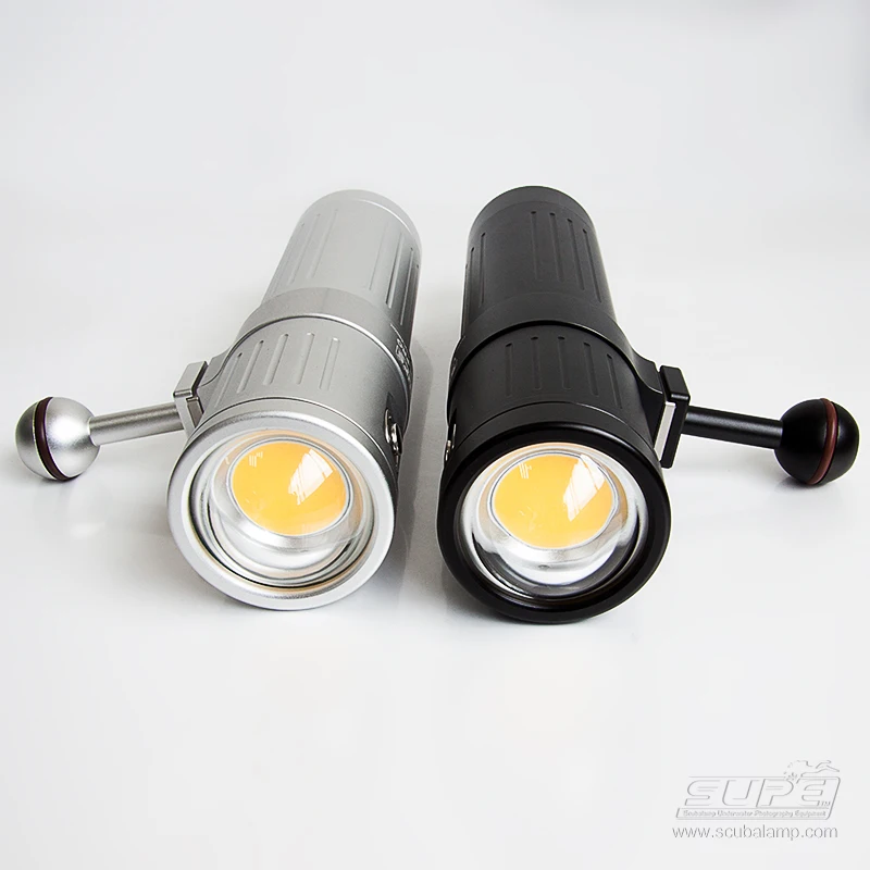 SUPE Scubalamp V6K Pro Видео светильник белый Турбо режим-нормальный-тусклый угол луча 120 градусов 6A зарядные фонари для подводного плавания