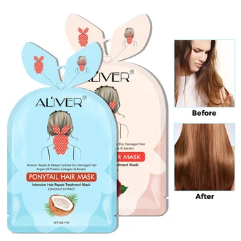 

15ml Hair Mask Tail Nursing Mask Deep Nourishment Hair Membrane Repair Hair Bifurcation Buttercup Hair Treatment Care