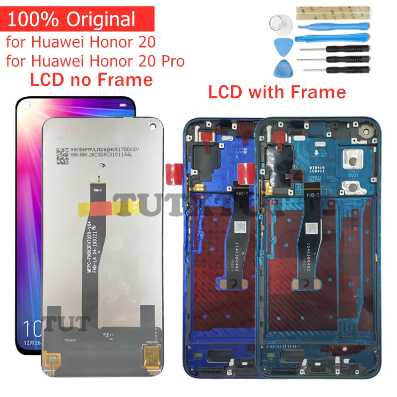 ЖК дисплей для Huawei Honor 20/ 20 Pro с сенсорным экраном и дигитайзером в сборе 10 точек