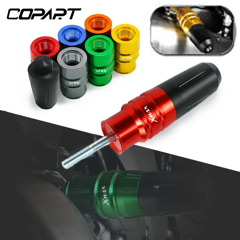 Accessori Moto Cursori Di Scarico Cnc Crash Protector Frame Crash Pad Per Yamaha Xmax 125 250 300 400 Xmax300 X-Max