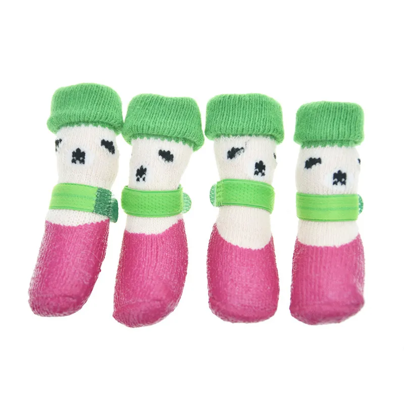 Non-Slip Dog Cat Socks with Straps/Pet Paw Protection for Injured Foot,Indoor Wear/Waterproof Dog Socks for Small Large Dog