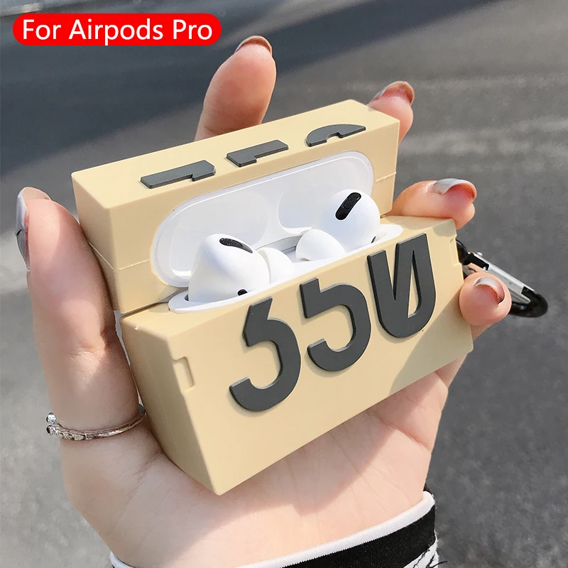 Симпатичные чехлы с героями мультфильмов для Apple Airpods Pro, наушники, силиконовая мягкая кожа, зарядная коробка для Airpods Pro, гарнитура, защитный чехол