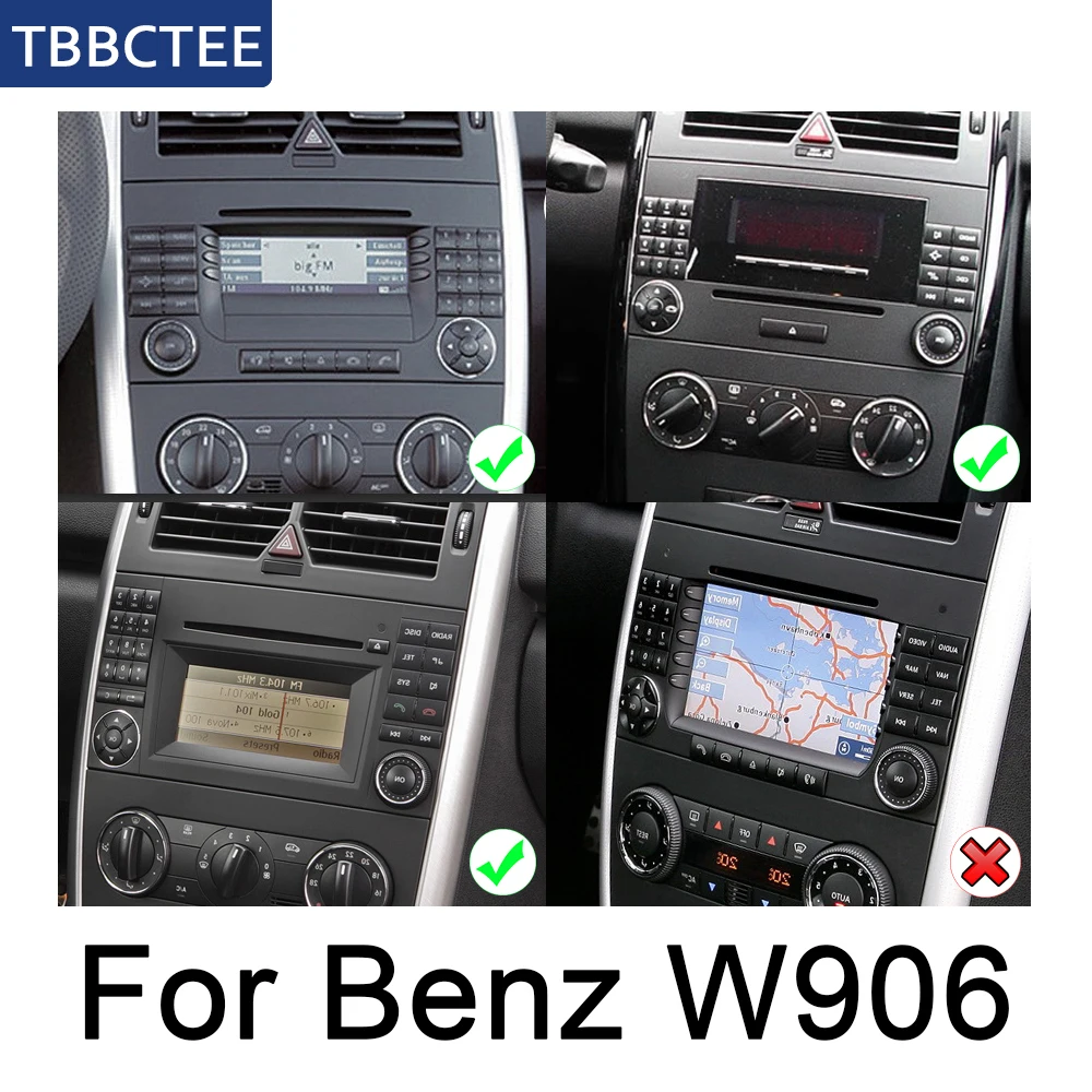 Автомагнитола для Mercedes Benz W639 2003 ~ 2012 NTG мультимедийный плеер GPS навигация Android
