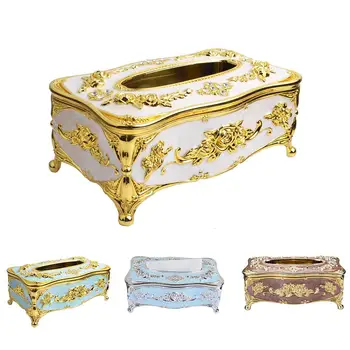 

Napkin Case Living Room Tissue Box Hotel Storage European Style Home Decor