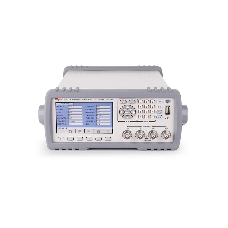 

TH2832XC Automatic Transformer Test System 12PIN with 12 Channels Scanning